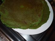 Una foto de panqueque salado