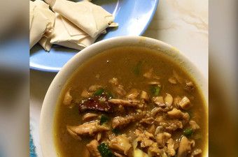 Resep Toping mie ayam+(jamur)dan pangsit rebus isi ayam Anti Gagal