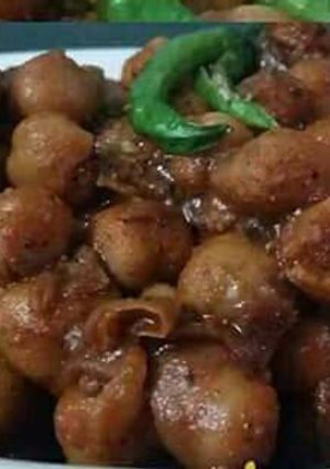 A picture of Instant chole.