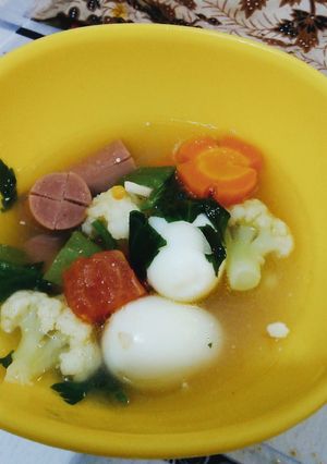 Foto resep Sup Pelangi