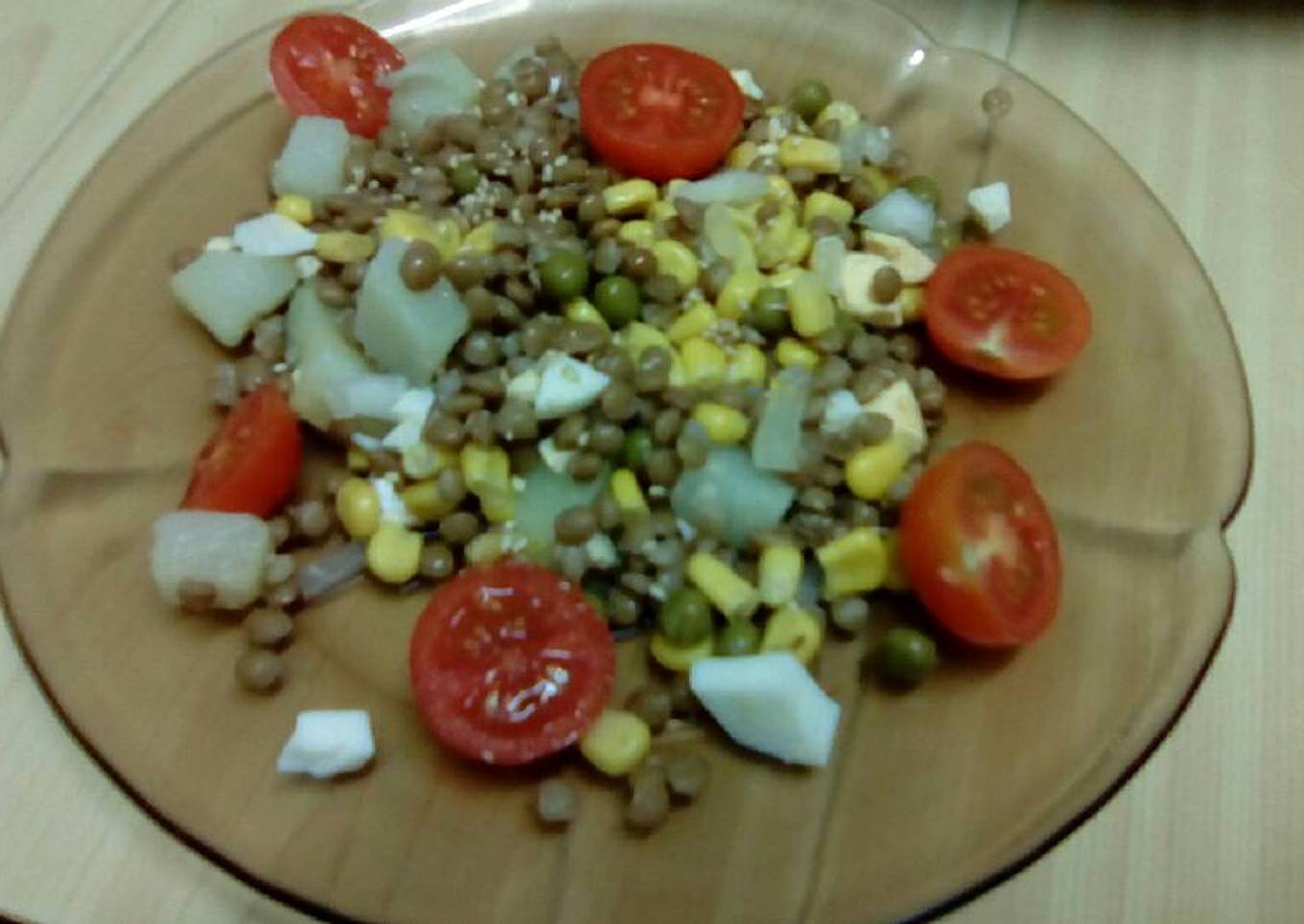 Ensalada de lentejas