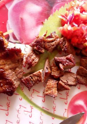 A picture of Beef choma (pan choma).