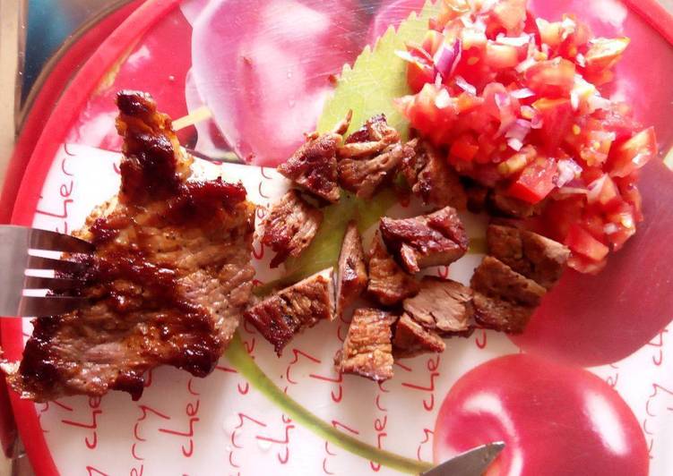Recipe of Any-night-of-the-week Beef choma (pan choma)