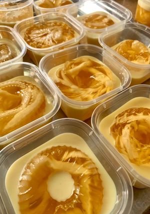 Foto resep Puding Mini Kelapa Jeruk