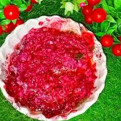 Tasty beetroot salad 🥗🤤😋👌🏻🥰 A picture of Tasty beetroot salad 🥗🤤😋👌🏻🥰.