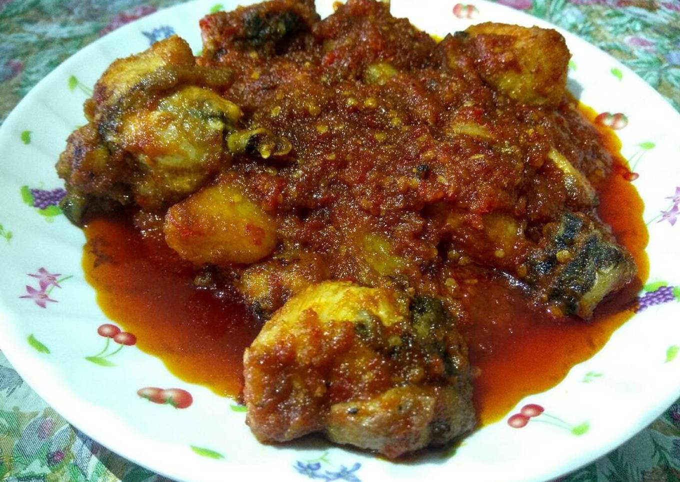 Resepi Ayam Sambal Yang Lazat Dan Ringkas - Resepi Orang Kampung