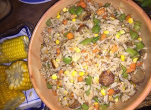 Una foto de Arroz al estilo chino