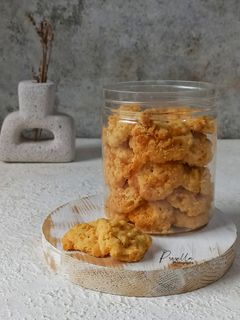 Foto resep Cornflakes Cheese Cookies