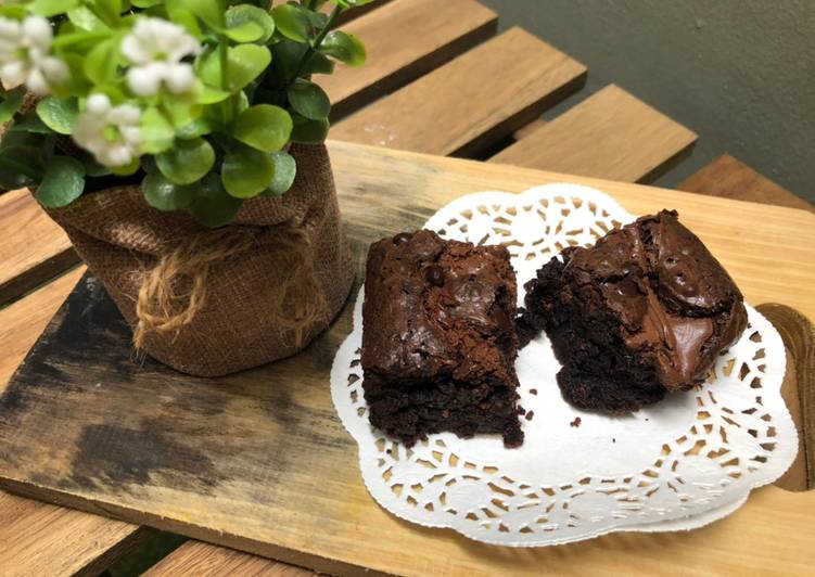 Brownies coklat nutella