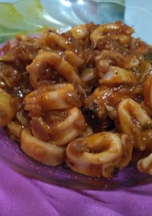 Foto resep Tumis Cumi bumbu bolognese