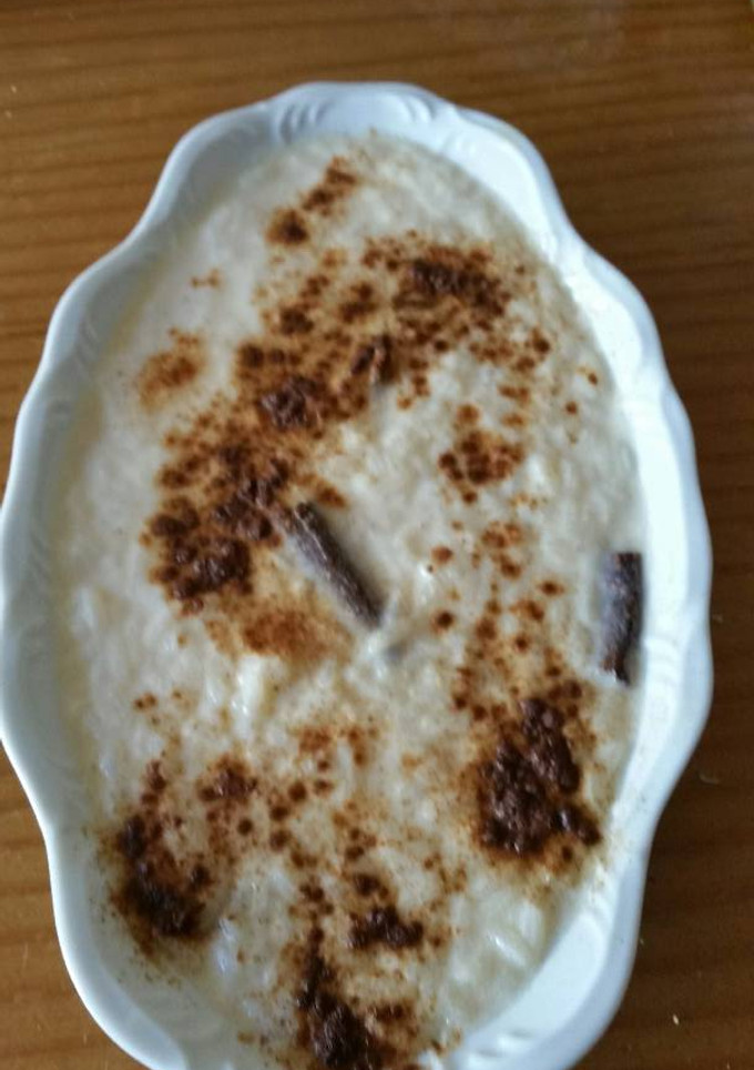 Una foto de Arroz con leche