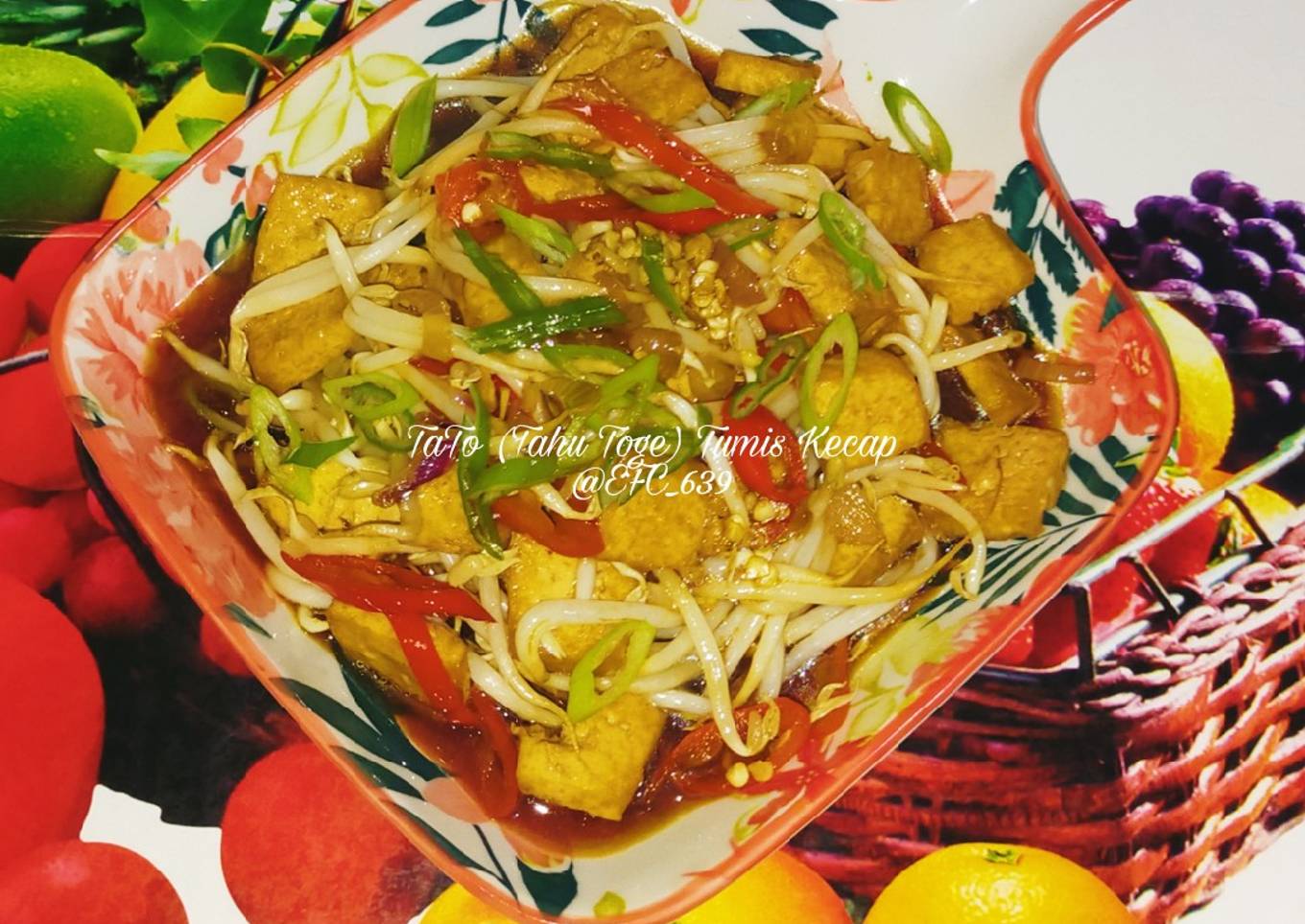 TaTo (Tahu Toge) Tumis Kecap