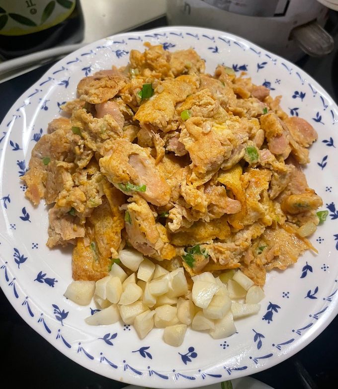 洋蔥鮪魚煎蛋 的食譜成品照片