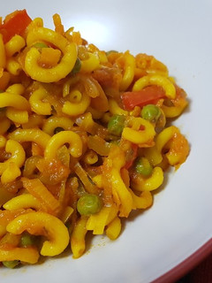 Una foto de Fideúa para chuparse los dedos (vegano)