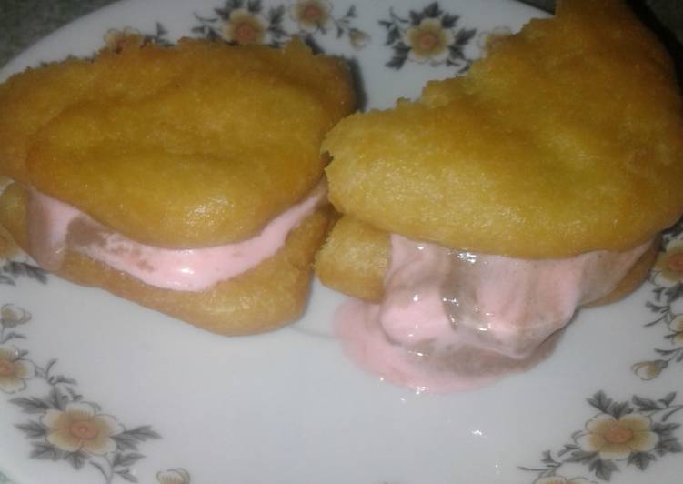 Rahasia Membuat Odading Es Krim Yang Renyah