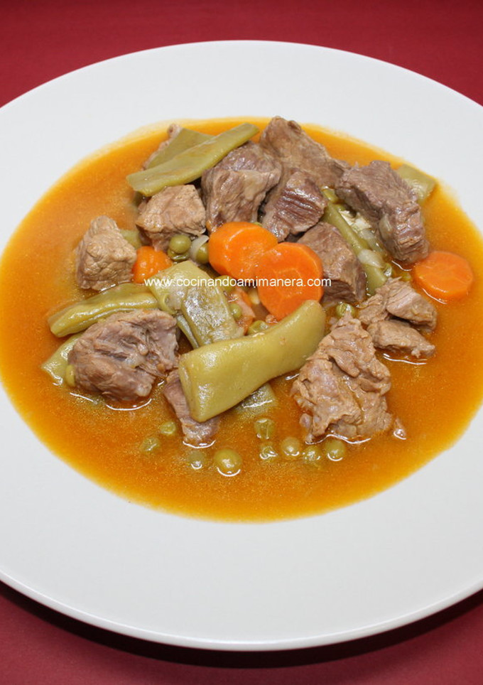 Una foto de Ternera en salsa