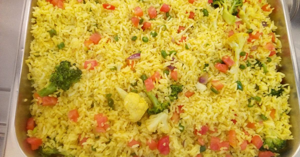 Tumeric Vegetable Rice Tumeric Vegetable Rice Recipe by chef dimarley - Cookpad