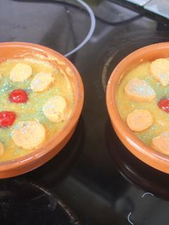 Una foto de Boniatos con mermelada amarga