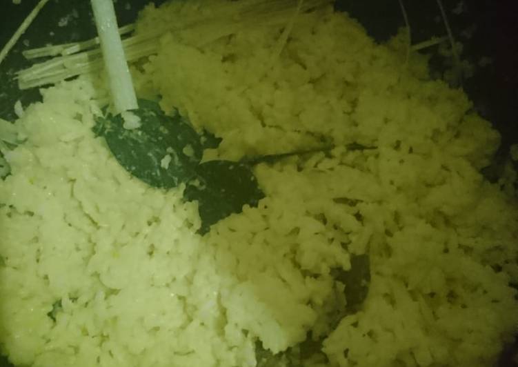 Nasi Kuning sisa Magic Com