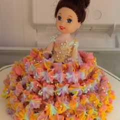 Barbie cake mini no sp bp রেসিপির প্রধান ছবি