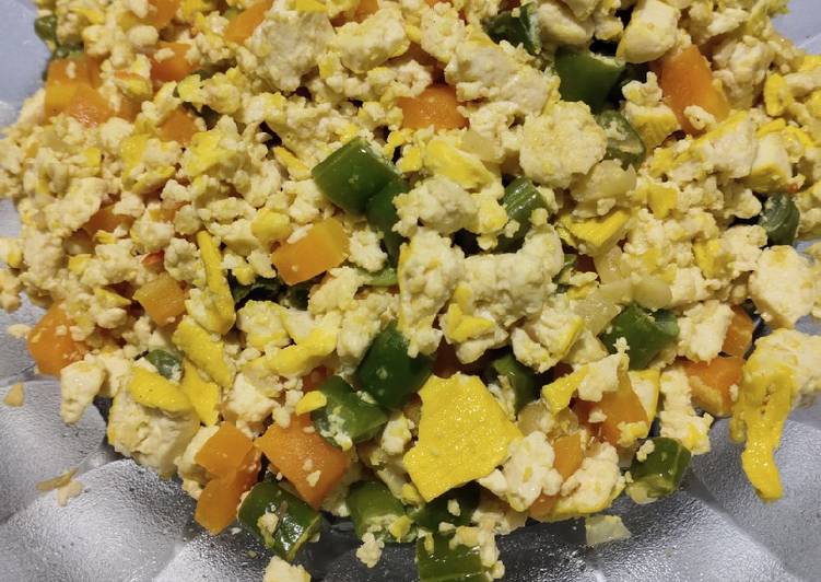 Orak arik tahu telur