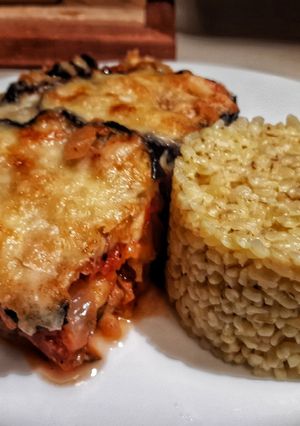 Rakott padlizsán recept fotója