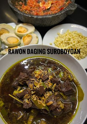 Foto resep Rawon daging suroboyoan