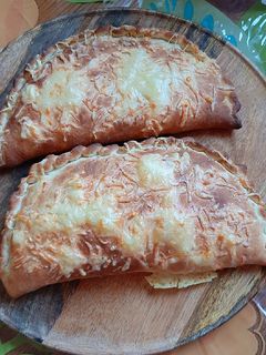 صورة لوصفة سوفلي العملاق(بيتزا كالزون)🍕🍕🍕