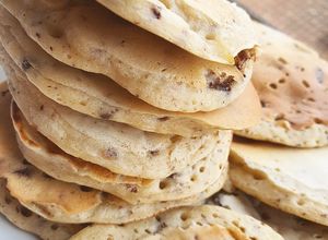 Une photo de Pancakes healthy Banane Choco