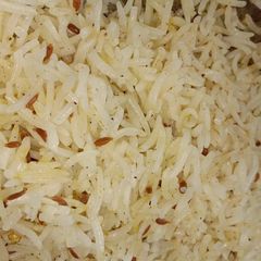 A picture of Jeera rice.