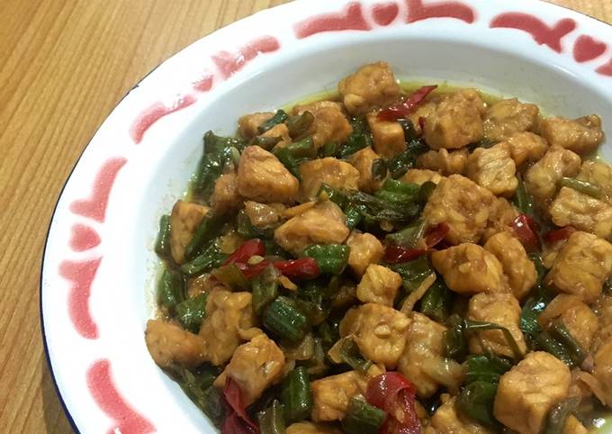 Bahan Masak Oseng Tempe Kacang Panjang Kecap Yang Cepat Resepenakbgt Com