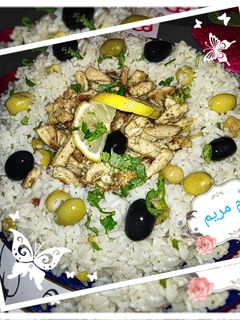 صورة لوصفة أرز بالشاورما