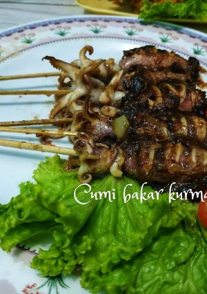Foto resep Cumi bakar kurma