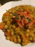 Cocina antifrío: Guiso de garbanzos y hortalizas (todo vegetal)