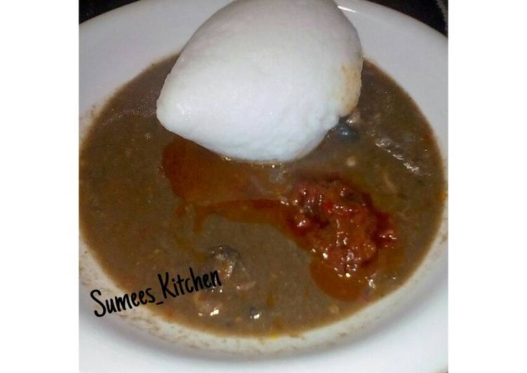 Tuwon Shinkafa With Dried Okro Soup Recipe by ...