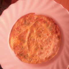 Simple egg omelette A picture of Simple egg omelette.