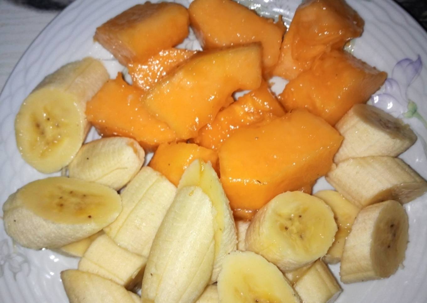 Banana and paw paw