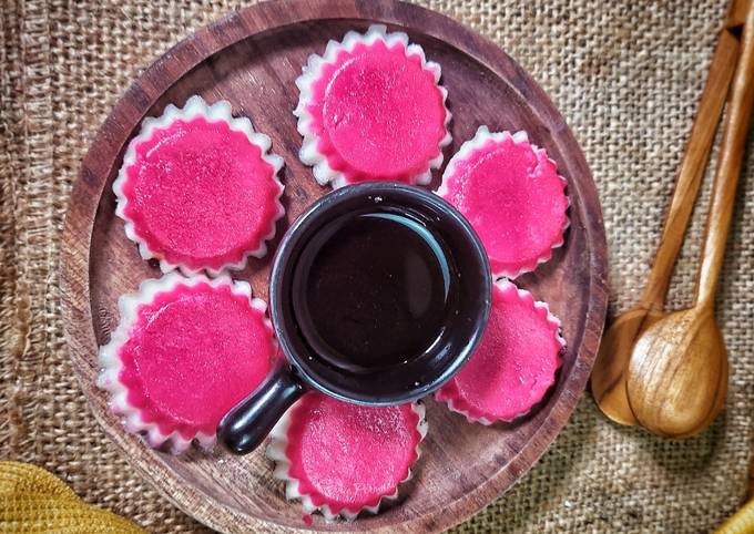 Kue Apem (Merah) Putih (Khas Banten)