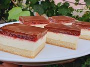 A picture of jam cake