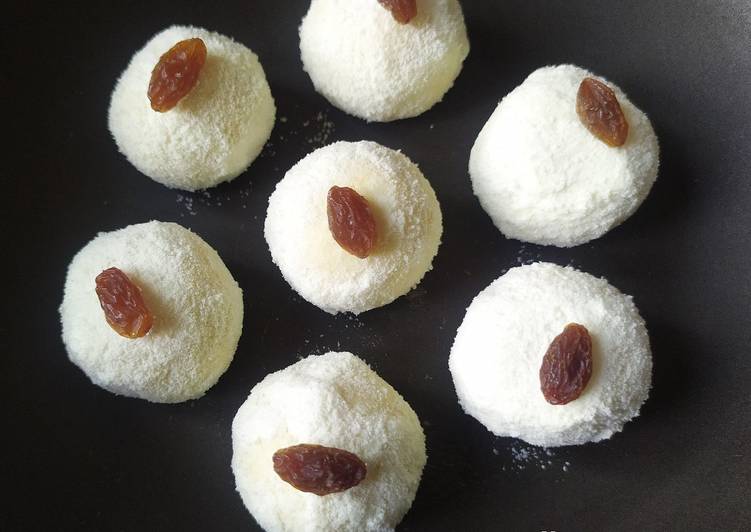 Recipe of Perfect कच्चा गोला सोंदेश (Kaccha Gola Sondesh)