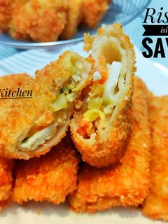 Foto resep Risoles isi telur sayur