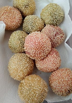 Foto resep Onde-onde pelangi