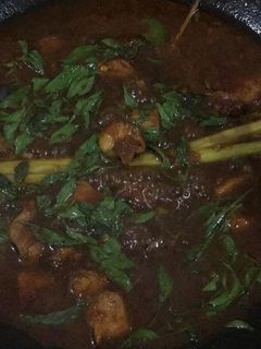 Foto resep Ayam Rica Rica daun kemangiatau Semur Mie Ayam Pedas daun kemangi