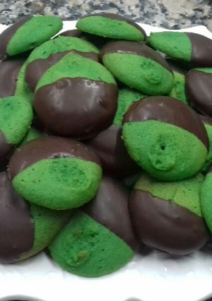 Una foto de Masa sablee de manga de pistacho 💚💚💚