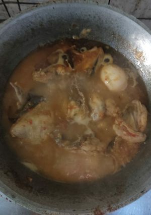 Foto resep Ayam, Telur Bumbu Bali Asli