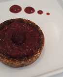 Vegan chocolate pie