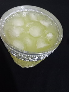A picture of Melon cucumber juice.