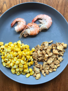 Foto resep MPASI 1 Tahun KeatasTumisan[Jagung, Tempe & Udang]