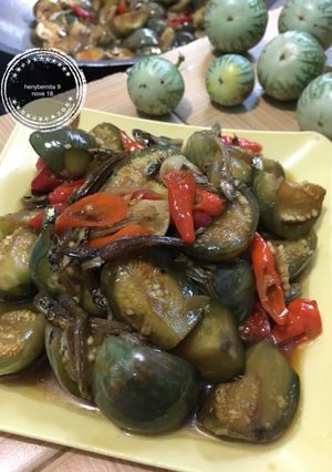 Foto resep Oseng2 terong lalap teri