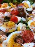 Protesalad mar y tierra imbatible!!!(Ensalada de atún y vegetales varios)